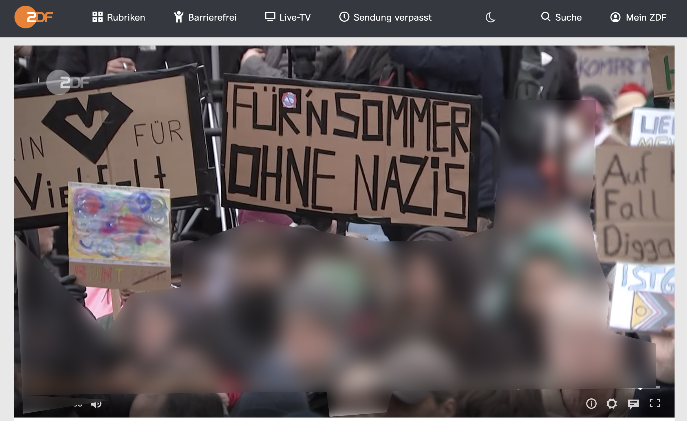 Oma gegen rechts